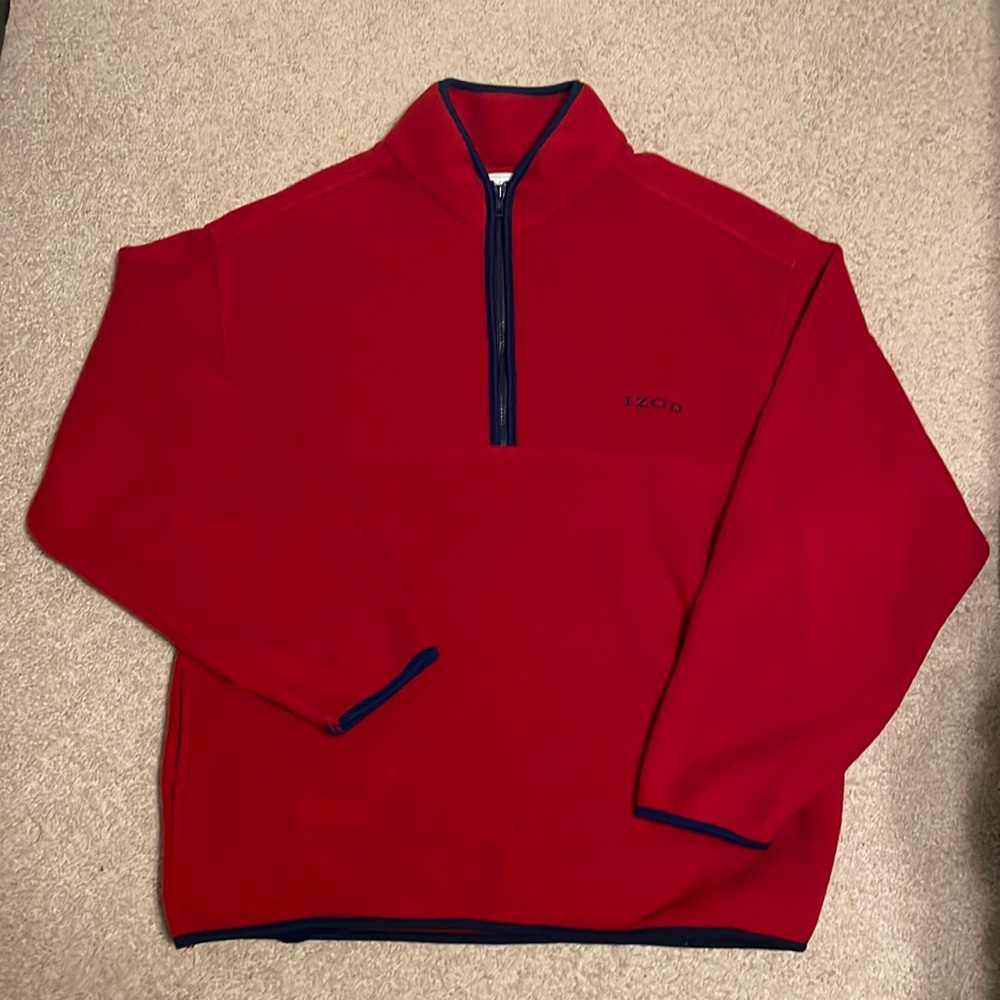 IZOD quarter zip sweatshirt